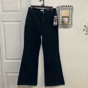 NWT Trouser Flare Super High Rise jeans SZ 8